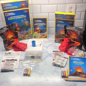 National Geographic Earth Science Kit & Volcano